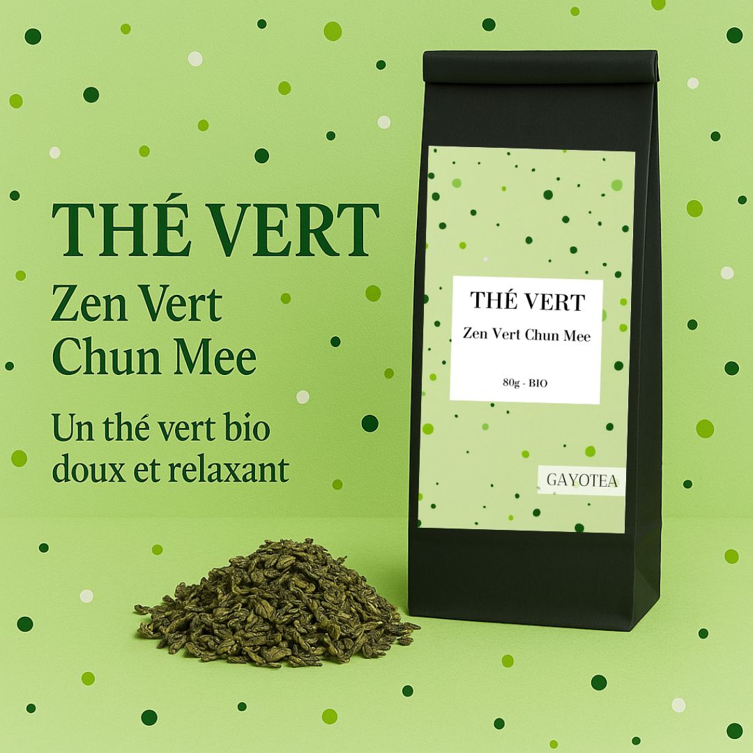 Thé vert de Chine Zen Vert Bio