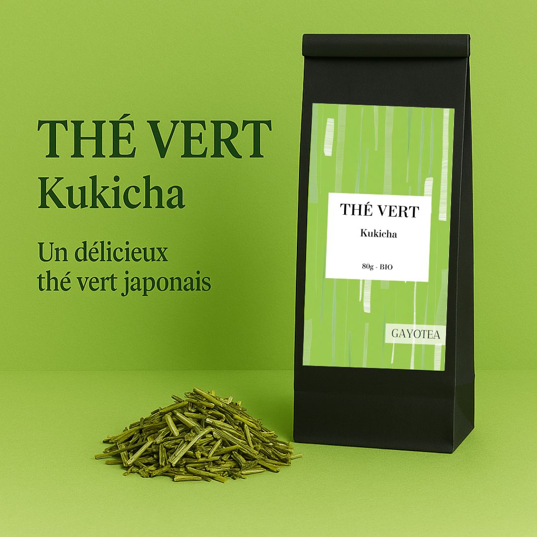 Thé vert Kukicha Bio
