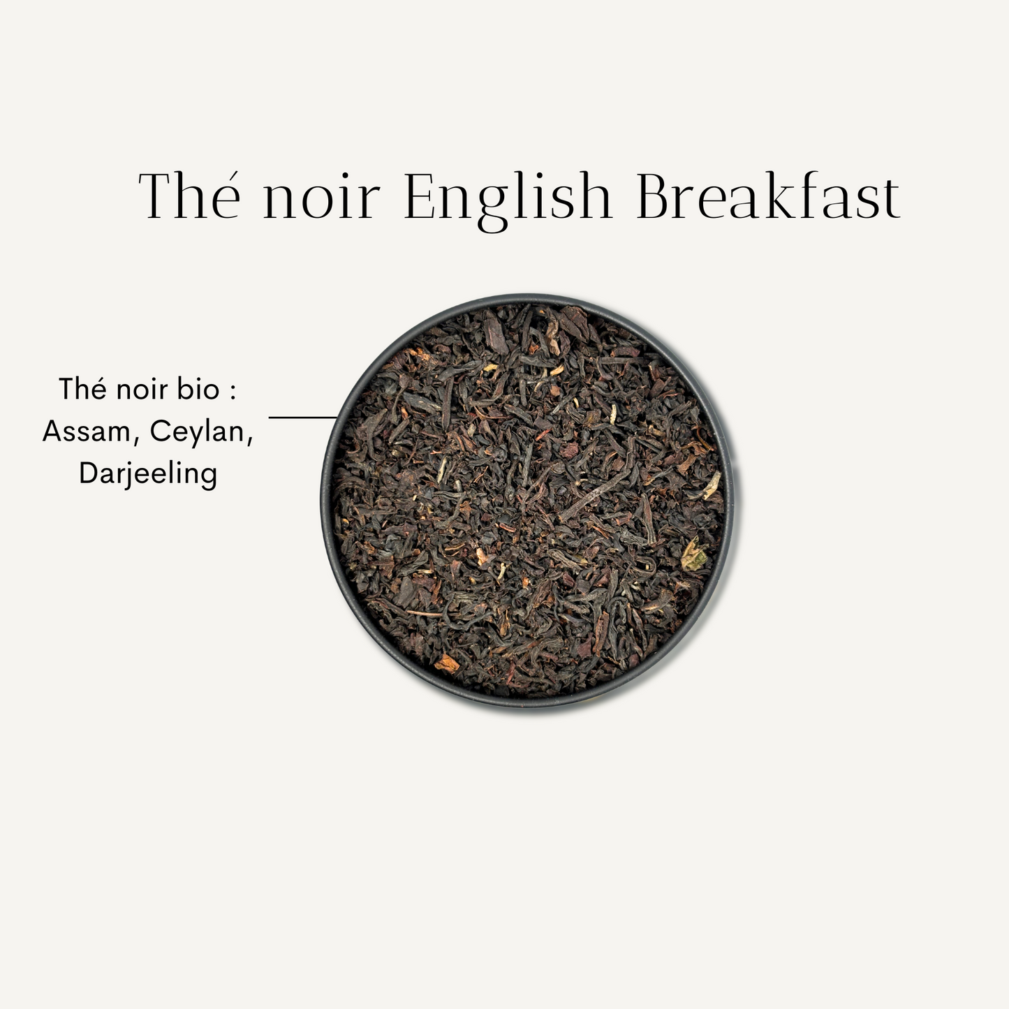 Thé noir English Breakfast Bio