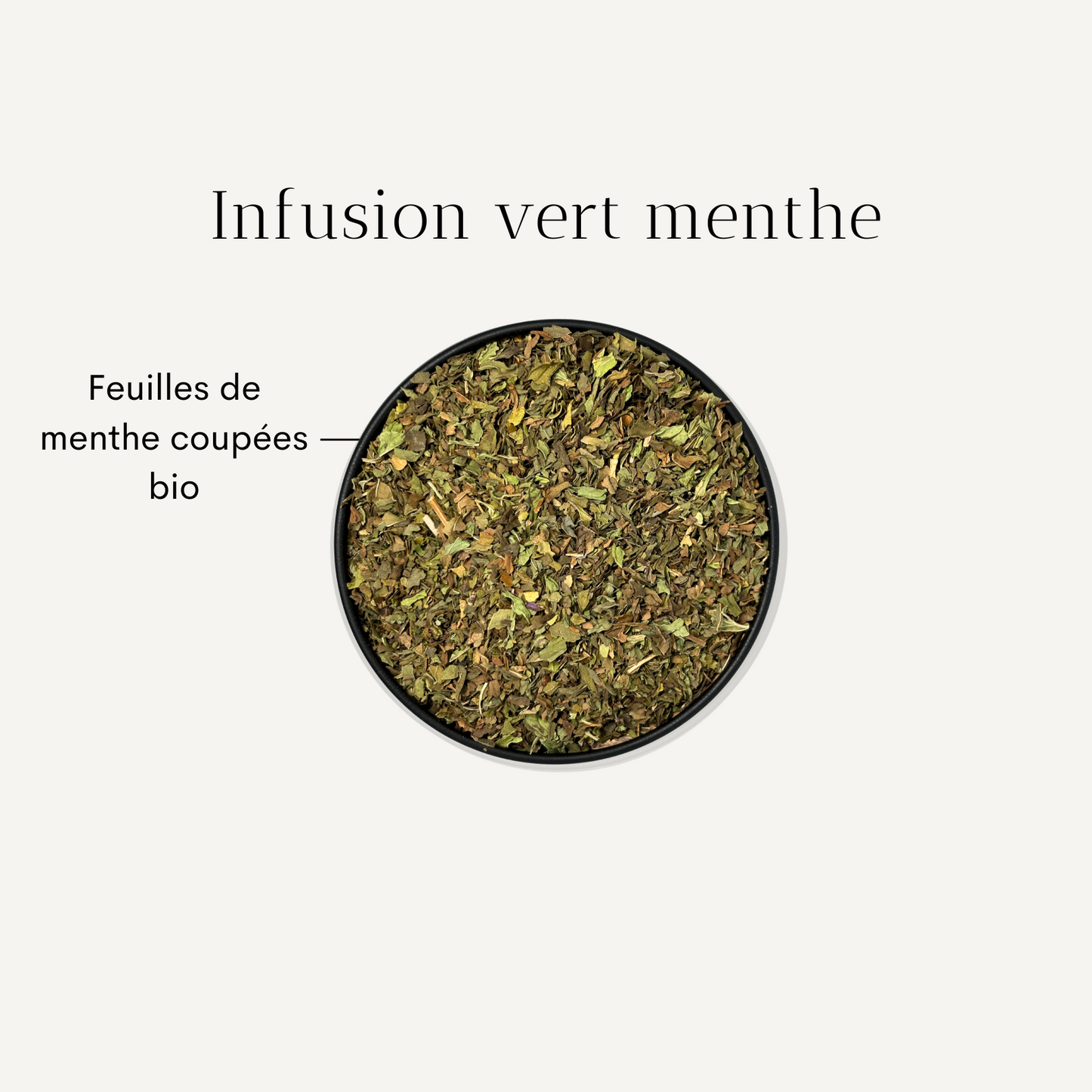 Infusion vert menthe Bio