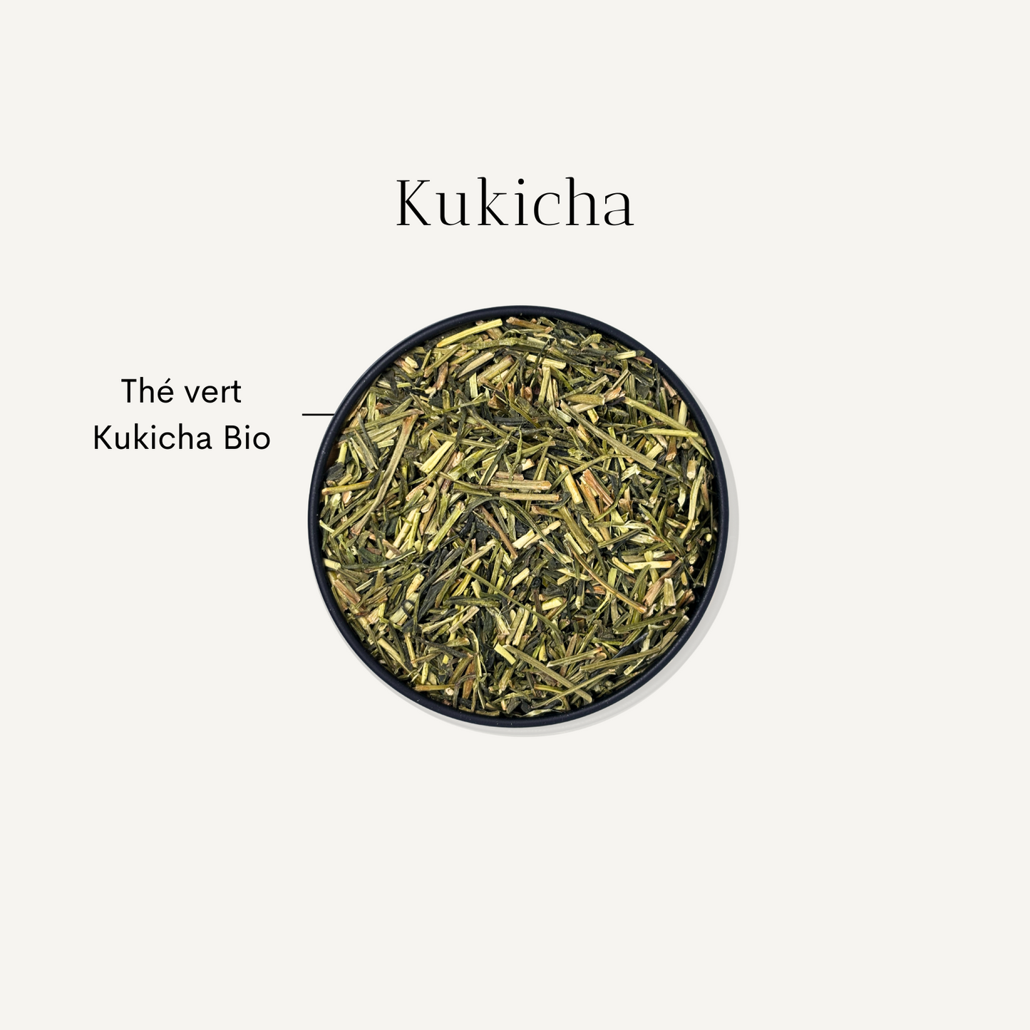 Thé vert Kukicha Bio