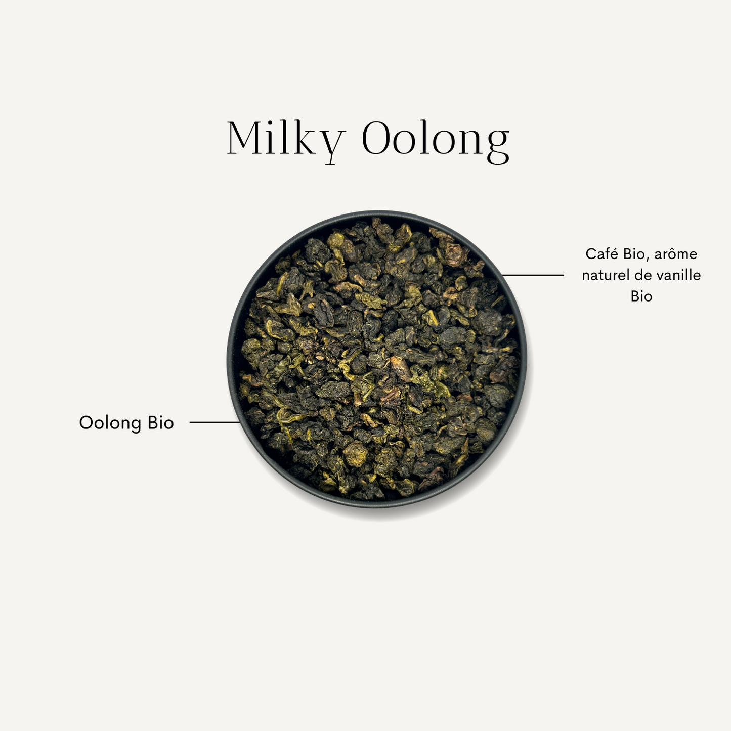 Thé Milky Oolong Bio
