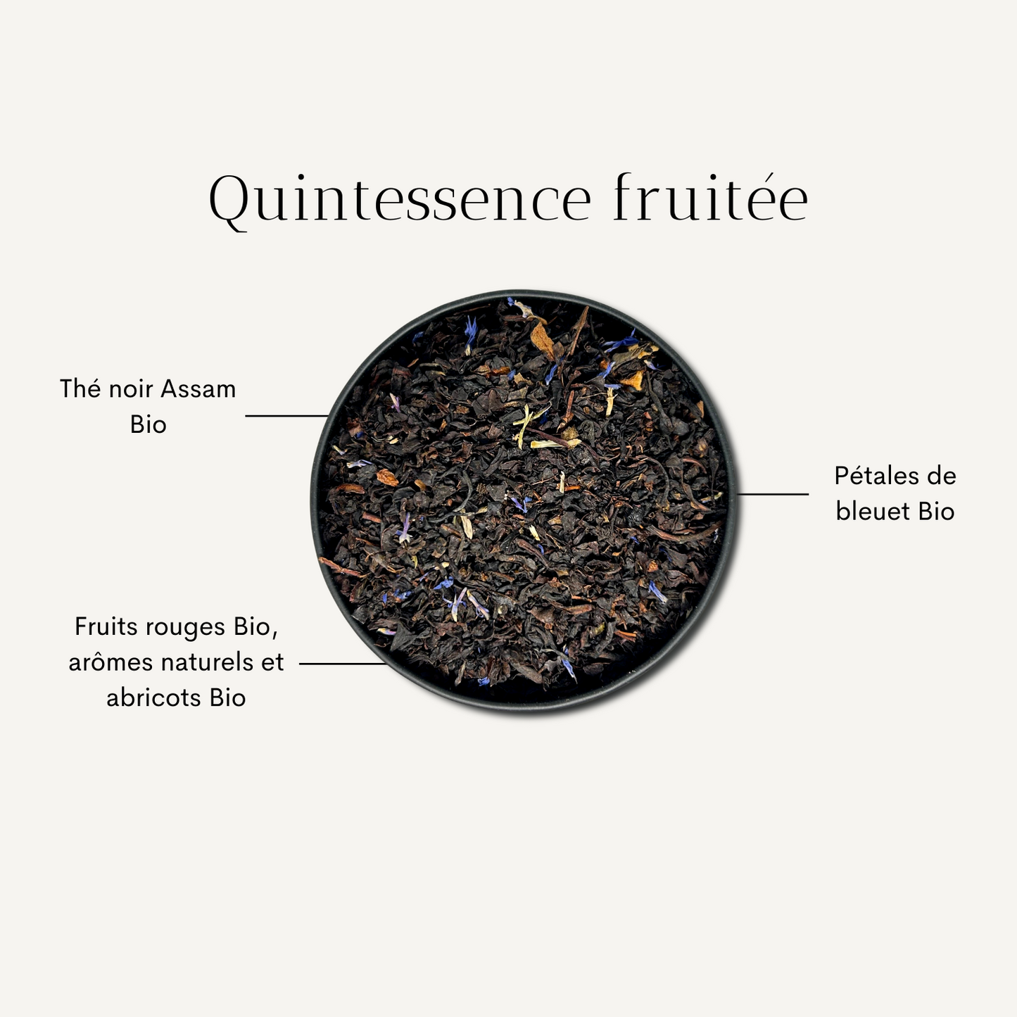 Thé noir Quintessence Fruitée Bio