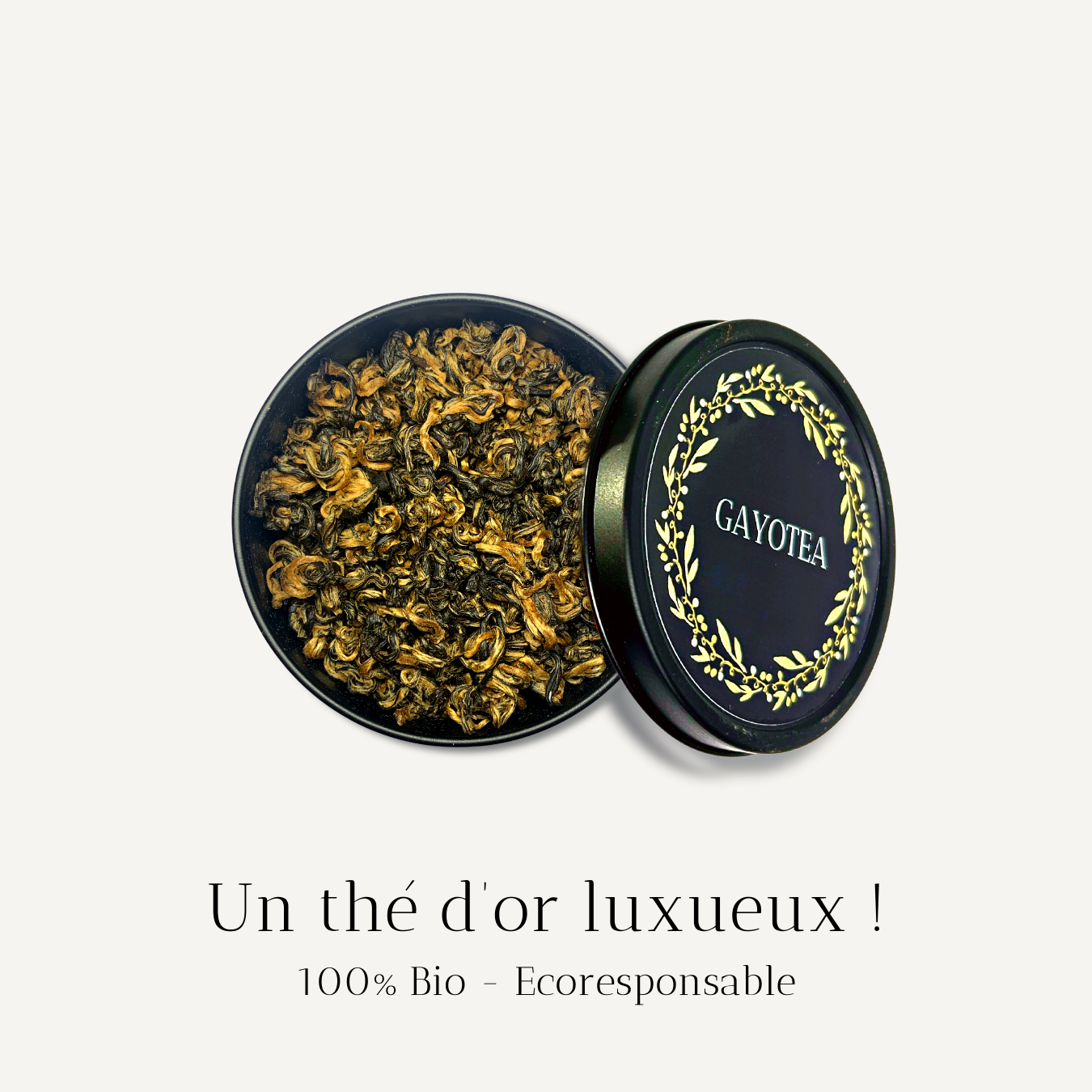 Thé noir luxueux M. Grey Bio