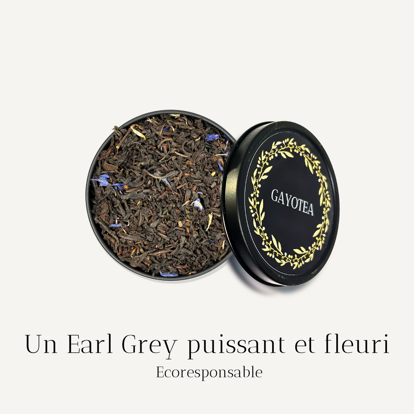 Thé noir Earl Grey Ombre Bleue