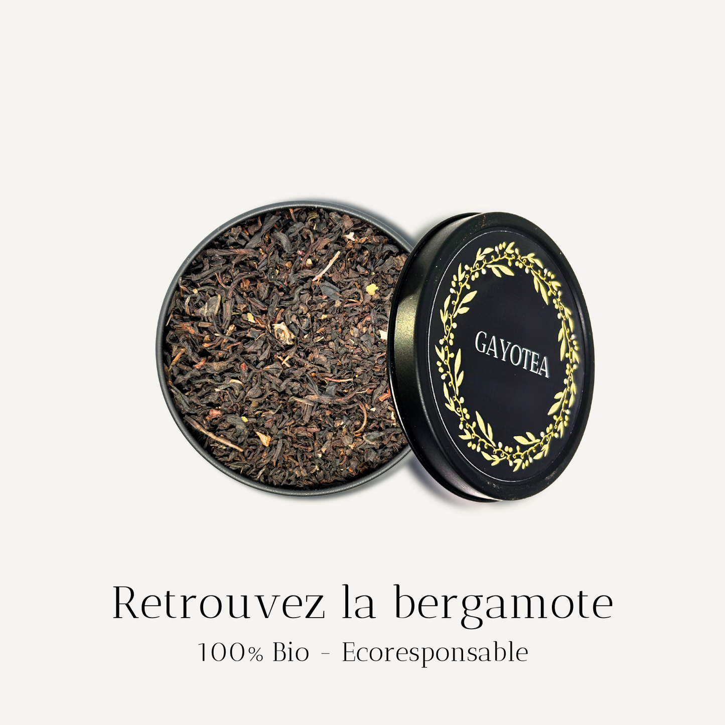 Thé noir earl grey Bio