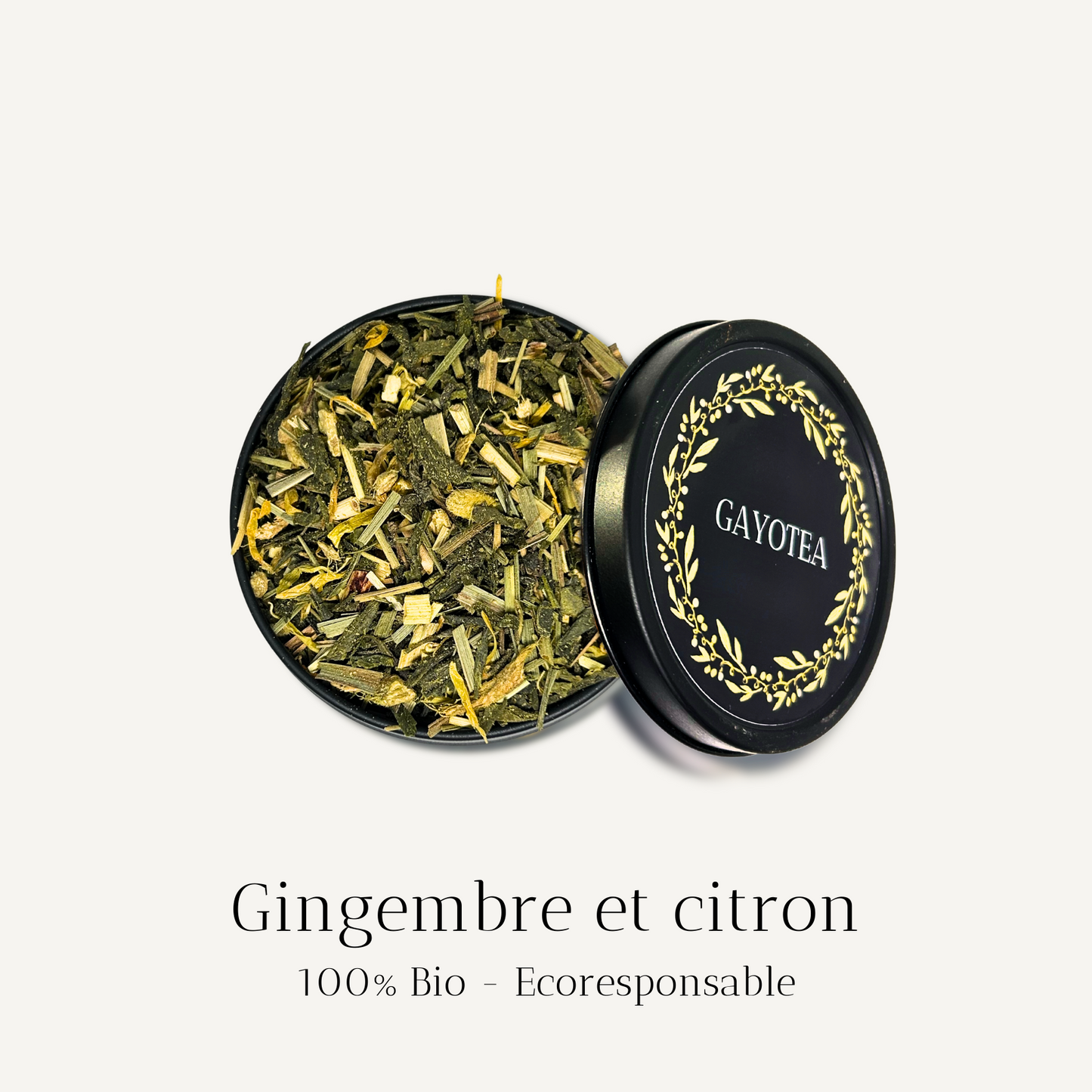 Thé vert Harmonie d'Or : Gingembre Citron Bio