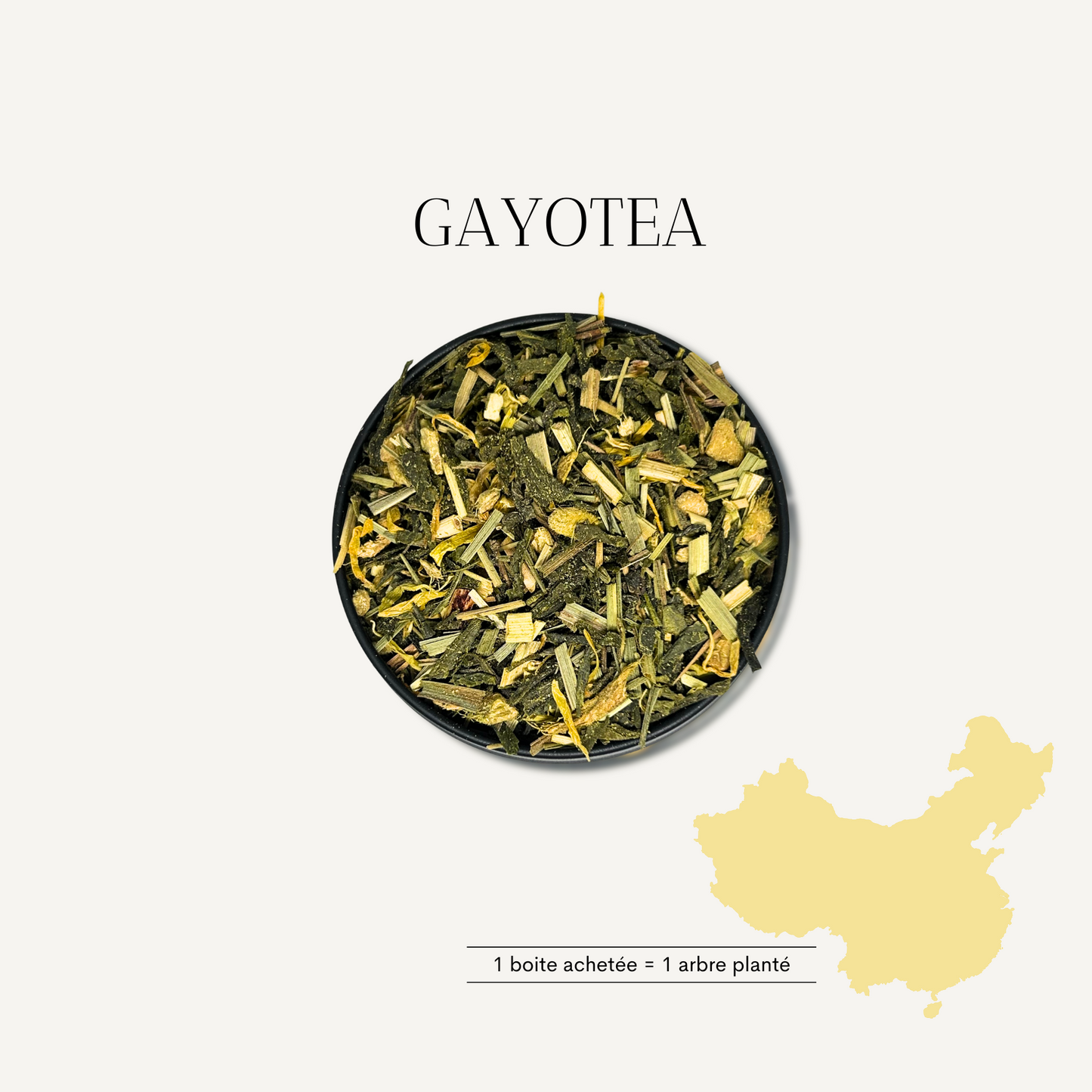 Thé vert Harmonie d'Or : Gingembre Citron Bio