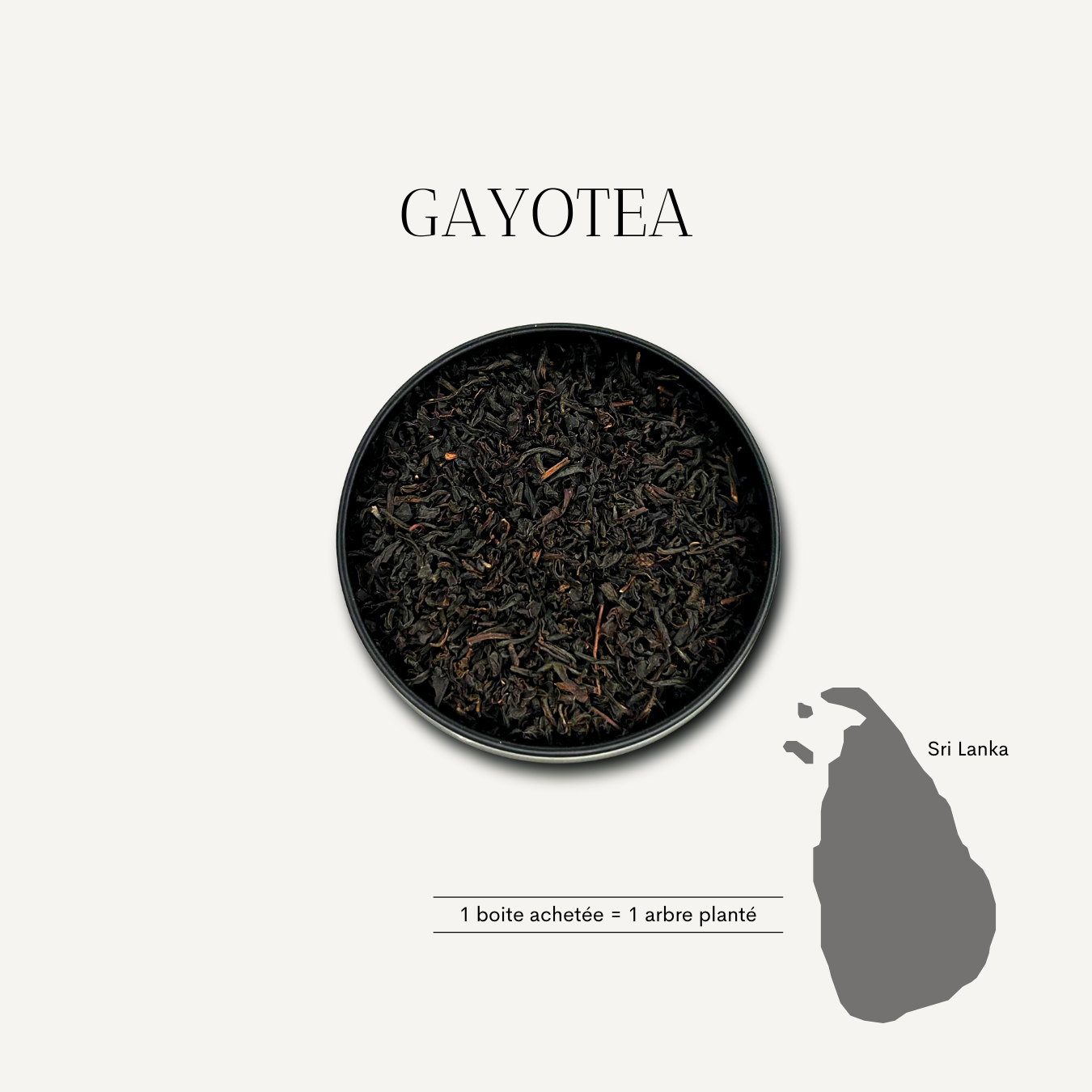 Thé noir earl grey Bio
