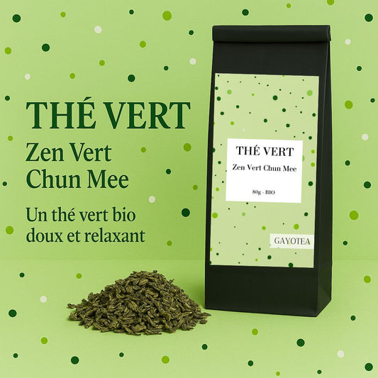 Thé vert de Chine Zen Vert Bio