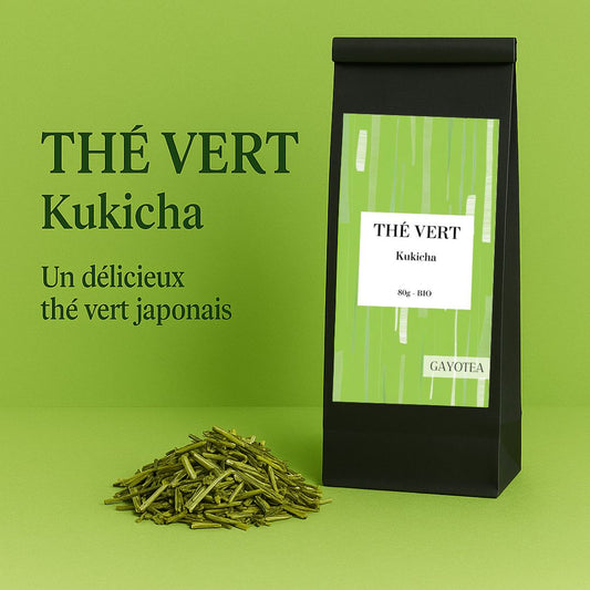Thé vert Kukicha Bio