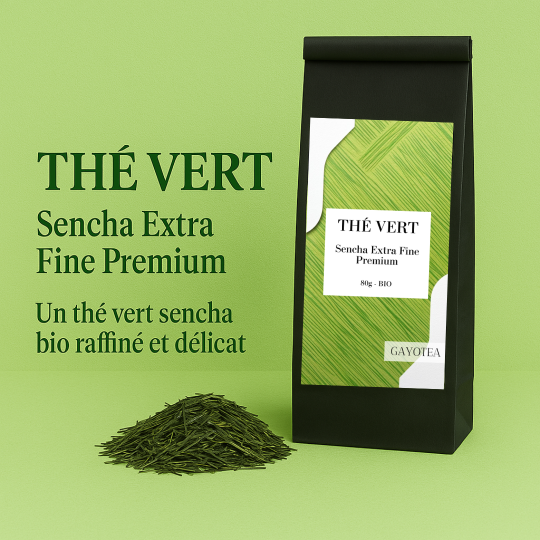 Thé vert Sencha Extra fine Premium Bio