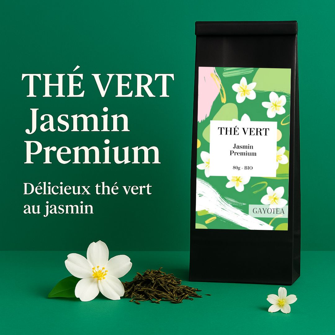 Thé vert Jasmin Premium Bio