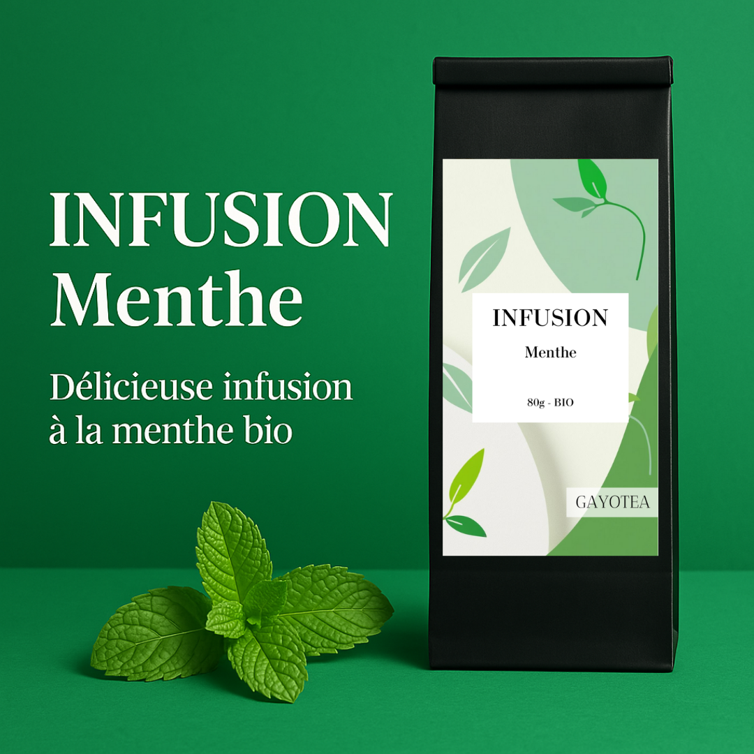Infusion vert menthe Bio