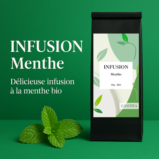 Infusion vert menthe Bio
