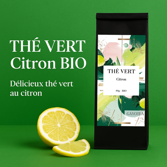 Thé vert citron Bio