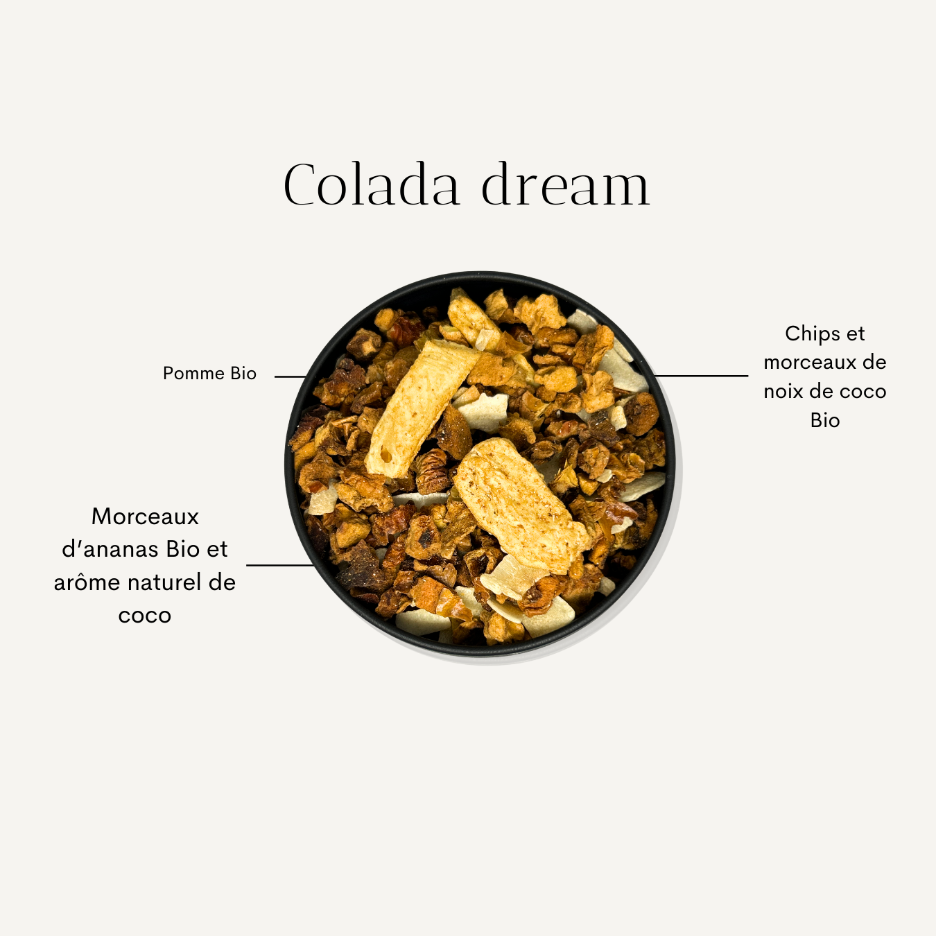 Infusion glacée Colada Dream Bio